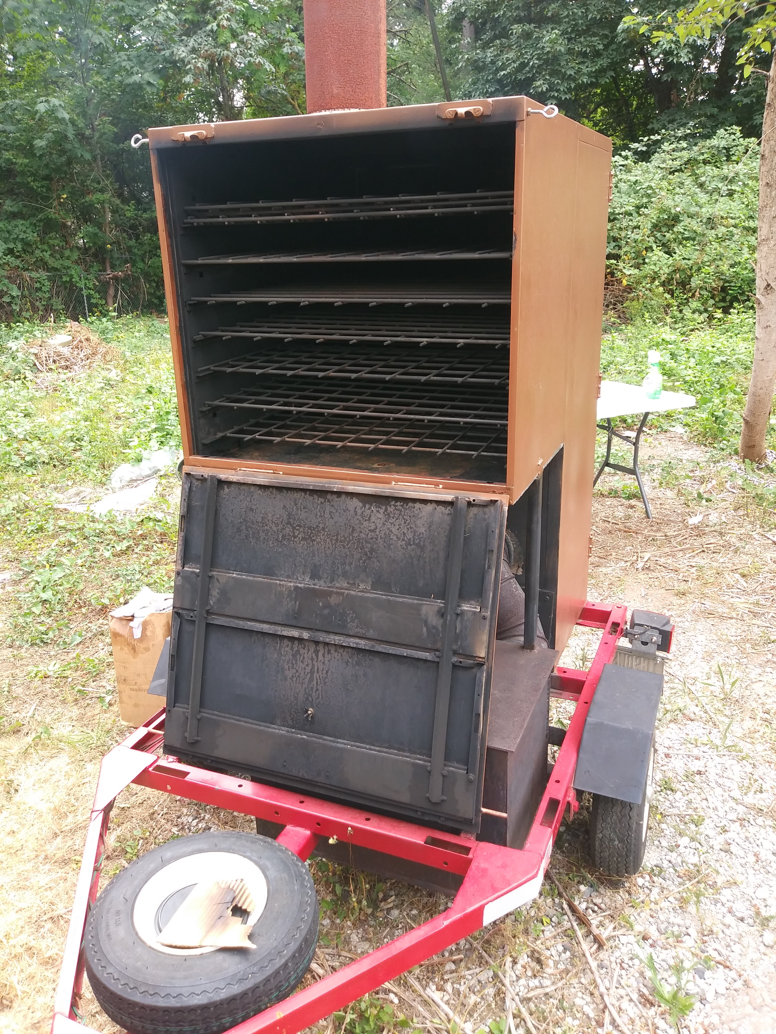 Custom BBQ setup