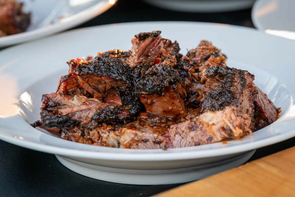 Pulled pork sandwich